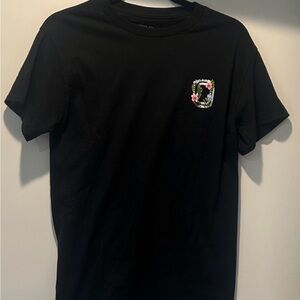 Men’s Overtime black t-shirt, “Hooping is Paradise” size small